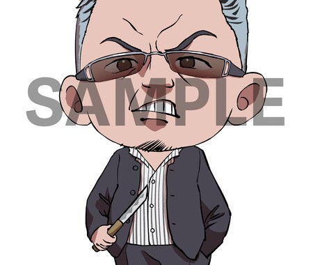 皆さんの写真から似顔絵キャラを作り出します ミニキャラから、リアル寄りまで、希望に添った似顔絵を描きます イメージ2