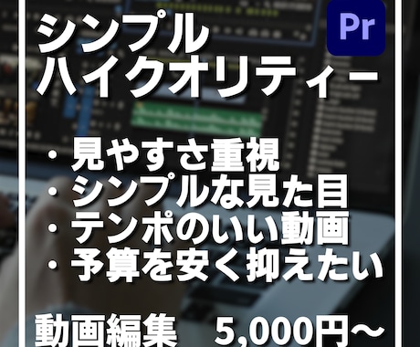シンプル！かつ高クオリティーな動画を作ります 主要なテロップと見やすいカット編集で魅せる動画作り！！ イメージ1