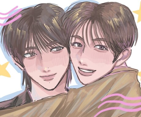 似顔絵、OC描きます イメージ1