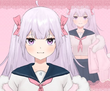 VTuberパーツ分けイラスト描きます イメージ1