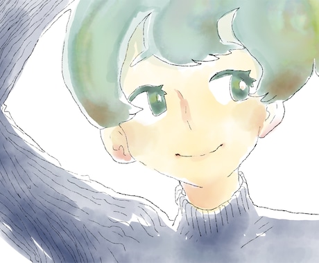 水彩調イラストお描きします カラフルに多彩な色調で優しい雰囲気に仕上げます。 イメージ1