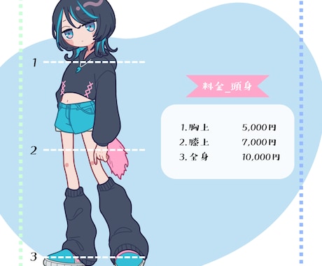 デフォルメの効いたポップで可愛いイラスト描きます ゲーム会社勤務イラストレーターが制作します！ イメージ2