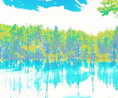 美しい写真をイラストにします ポスターや広告などにオススメ！ イメージ2