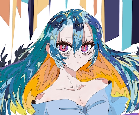 パソコンの背景などに使える高解像度の絵を描きます 値段以上のものを完成させることをご約束します！ イメージ2