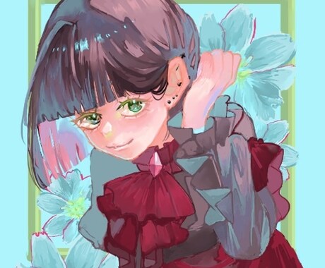SNSのアイコン描きます SNSで使うアイコンをご要望に合わせたキャラで描きます イメージ2
