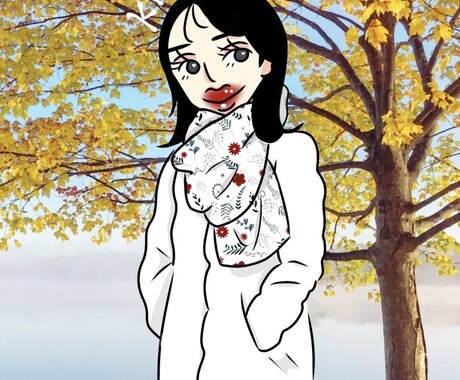 おしゃれな似顔絵やイラストかきます SNSの似顔絵など、なんでもイラストかきます！ イメージ1
