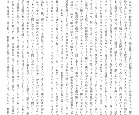 1000文字無料 でどんな小説も執筆いたします ご新規さま、リピーターさま限定！1,000文字無料実施中！ イメージ2