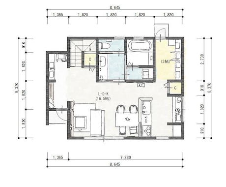 建築3Dパースを低価格で作成いたします 経験実績例： 住宅外観パース製作 ・住宅内観パース製作 イメージ2