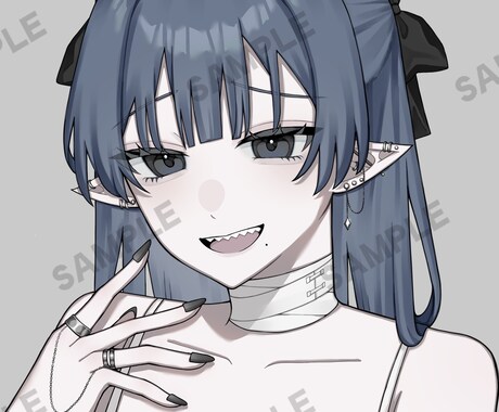即対応 商用利用可 SNSアイコン／1枚絵描きます 最短2日厚塗りタッチで可愛い・かっこいいイラストお描きします イメージ2