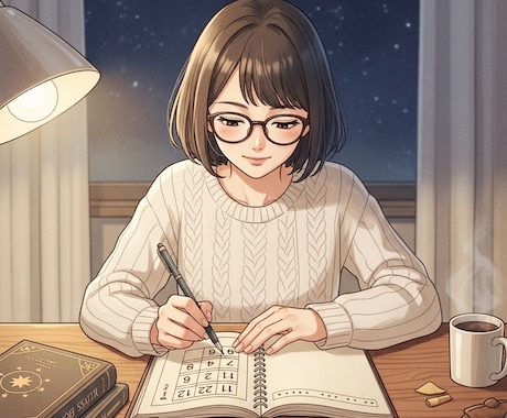 九星気学で整える。才能と進むべき道を伝えます 今の場所を抜け出す、あなただけの星の地図帳 イメージ1