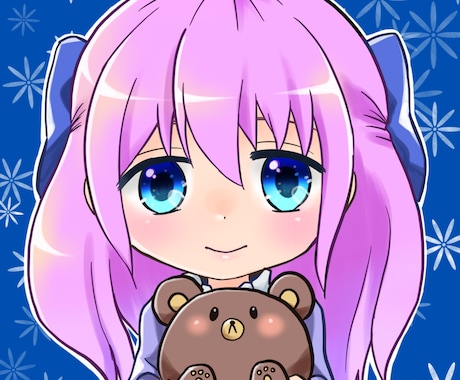 SNSアイコンお描きします 可愛いアイコンで目立ちましょう イメージ1