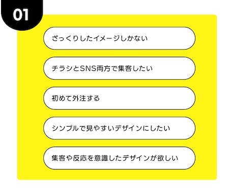 チラシ＋SNS画像！反響重視で制作します 広告代理店での実務経験あり◎デザイン依頼初心者様も歓迎！ イメージ2