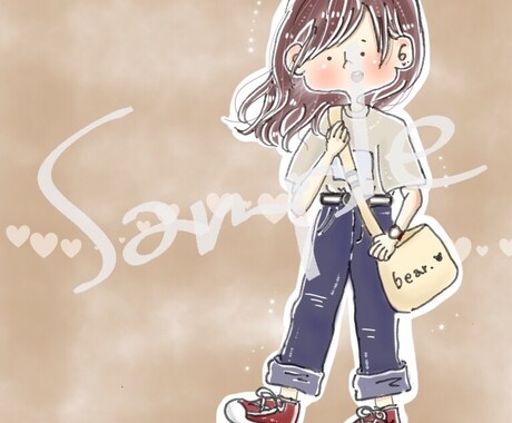 SNS等のアイコンイラストを描きます ゆるくて心が暖かくなるようなイラストです♪♪ イメージ2
