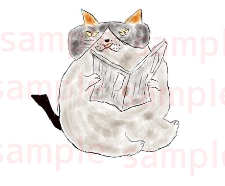 かわいい動物を描きます 動物、キャラクター等、ふんわり イメージ2