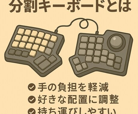 初心者向けに自作キーボードって何？から教えます 市販のキーボードじゃ満足できないあなたへ イメージ2