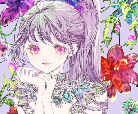 特別企画!残1枠¥2000でイラスト描きます ココナラ開始企画！2名様限定¥2000で女の子のイラスト作成 イメージ1