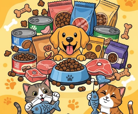 愛犬・愛猫のフード選びをサポートします 獣医師の視点とフードアドバイザーの知識で、安心できる食事選び イメージ1