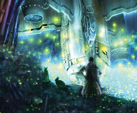 あなたの本の表紙カバーのイラスト制作をします 早川書房書籍の表紙イラスト制作した僕にお任せください！ イメージ1