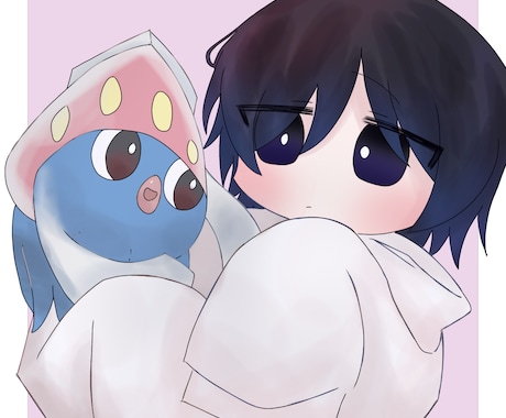 使いやすいデフォルメアイコンをお描きします もちもちとしたデフォルメキャラのアイコンをお描きします！ イメージ1