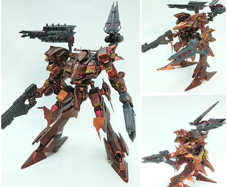 ガンプラ修復や新規のオリジナル制作代行を承ります あなたのプラモに関する困った！にもお応え！修復士の制作代行 イメージ2