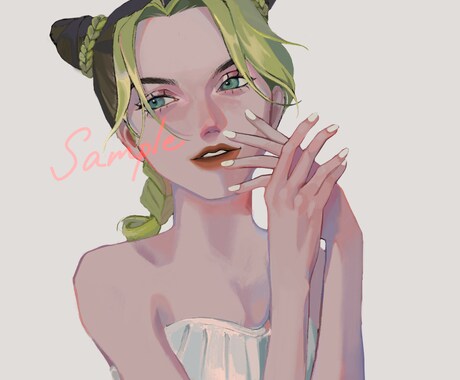 アイコン等にご利用頂けるイラストの作成をします あなたの理想に沿った''強い女の子''のイラストを イメージ2