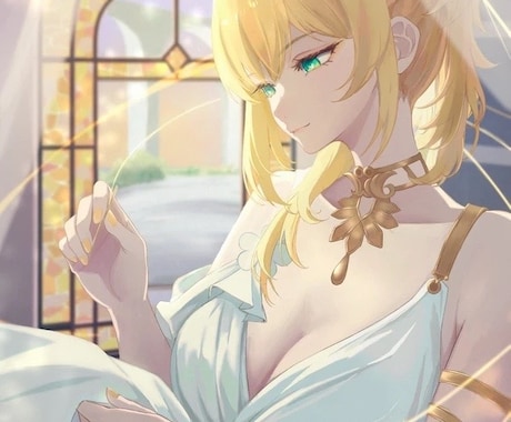 透明感ある女の子イラスト描きます 柔らかな光と空気感のある、可愛いイラストをお届けします イメージ1