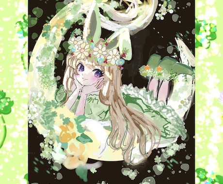 レトロでファンタジーな絵を描きます イメージ1