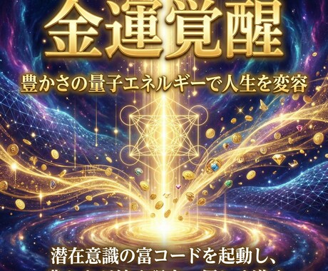 金運覚醒　豊かさの量子エネルギーで人生を変容します 潜在意識の富コードを起動し、豊かさが続く現実へ優しく導く イメージ2