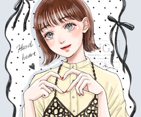 SNSでパッと目を惹くアイコンお描きします 透明感がある生き生きとした人物イラストをお届けします♡ イメージ1