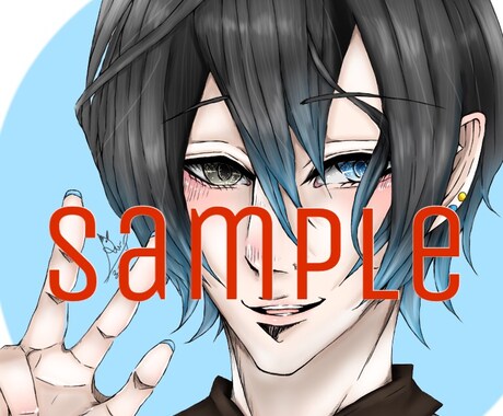 アイコンをお描きいたします ちびキャラや、男性キャラクターを得意としています イメージ2