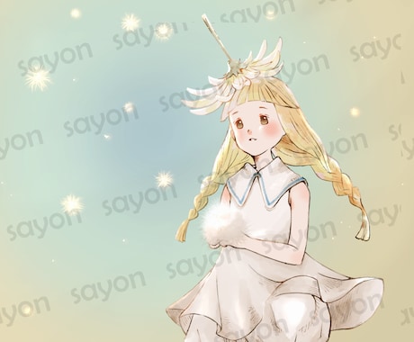 イラスト多数/完成品手描きイラストを販売しています ファンタジー・幻想的一枚絵/アイコン・動画サムネなどに イメージ2
