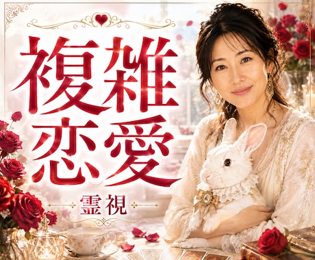 複雑恋愛・あの人の本心を占います あの人の心にある「本当の気持ち」を霊視します イメージ1