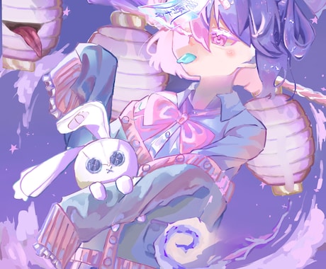 厚塗りで質感にこだわったイラストを作成します イメージ1