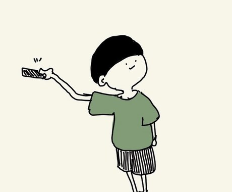 エモかわいいイラスト描きます アイコンにしたら「それ可愛い」と言われます イメージ1