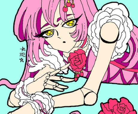 球体関節人形さん描きます 貴方だけの可愛らしいドールが待ってる イメージ1