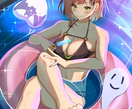 一枚絵制作します お値引き対応可能！！※サービス内容をご確認ください。 イメージ2