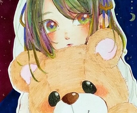 イラスト描きます 立ち絵、キャラ作成、夢絵等々アニメ調からゆるふわまで イメージ1