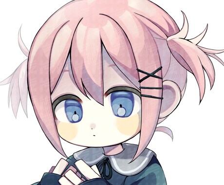 アンニュイなオリジナルアイコン制作します 素朴で儚く繊細なイラストをお求めの方へ イメージ2