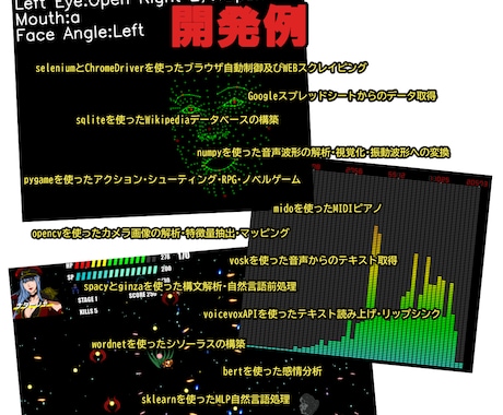 ソフトウェア開発・ご相談お受けいたします python/GAS/VBA/C言語 イメージ2