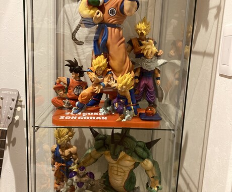 ドラゴンボールフィギュアのディスプレイ案を考えます 100均の商品で見違えるディスプレイを実現しませんか？？ イメージ1