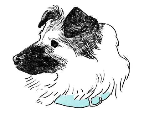 データ納品　シンプルな似顔絵イラストを描きます SNSアイコンやプレゼントに。シンプルおしゃれな線画イラスト イメージ1