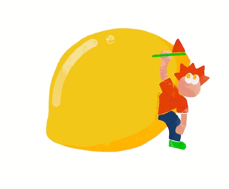 ゆるくてカジュアルポップなイラストを描きます かわいすぎない、ちょうどいいポップで目に止まる1枚 イメージ1