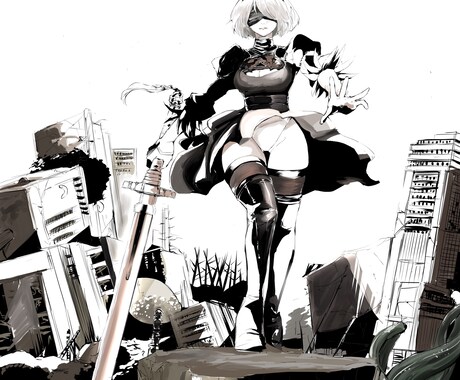 イラストを描いたりキャラクターデザインをします 迷ったらとりあえず相談だけでも承ります!金額の相談可 イメージ2