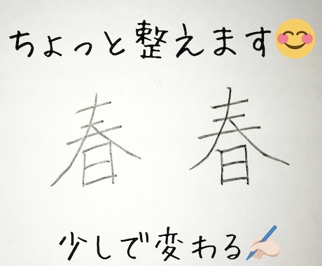 名前やひとことを、ゆるく見やすく整えます 難しいこと抜き、気軽にできるコツで整えてお返しします イメージ2