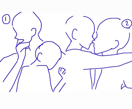 夢絵イラストお描きします リアリティのある構図をご用意しております(❀ᴗ͈ˬᴗ͈)" イメージ2
