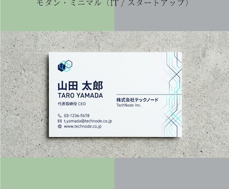 ヒアリング重視｜想いが伝わる名刺デザインします ヒアリングシートに回答するだけで、伝わる名刺をデザイン制作 イメージ2