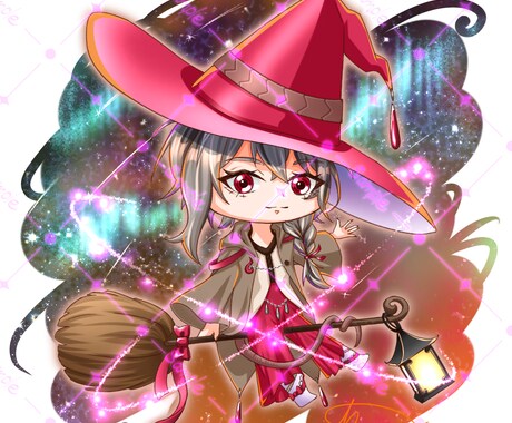 色鮮やかで存在感のあるミニキャラお描きします 美麗でかっこいい絵柄でミニキャラを制作いたします！ イメージ2