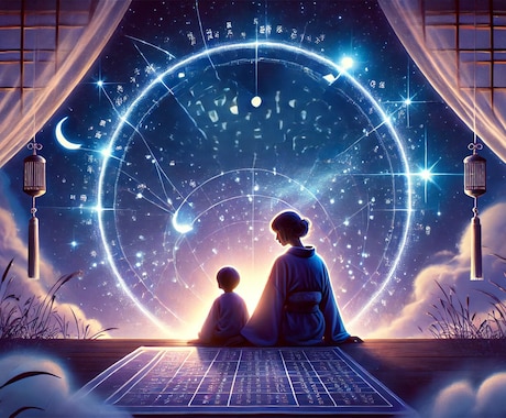 お子様の未来と才能を知りより良い親子関係を築けます 【親子鑑定 × 紫微斗数占術】であなたに寄り添うアドバイスを イメージ1