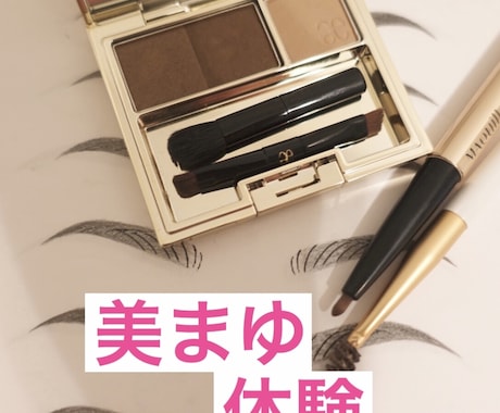 初心者でも安心♡褒められ美眉レッスンします 自分に合った美眉の描き方を学んでみませんか？ イメージ1