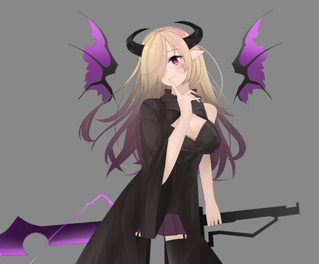 女性キャラのアイコンやバストアップ描きます 自分専用のプロフ画やオリジナルキャラが欲しいあなたへ！ イメージ2